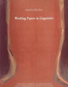 Working Papers in Linguistics